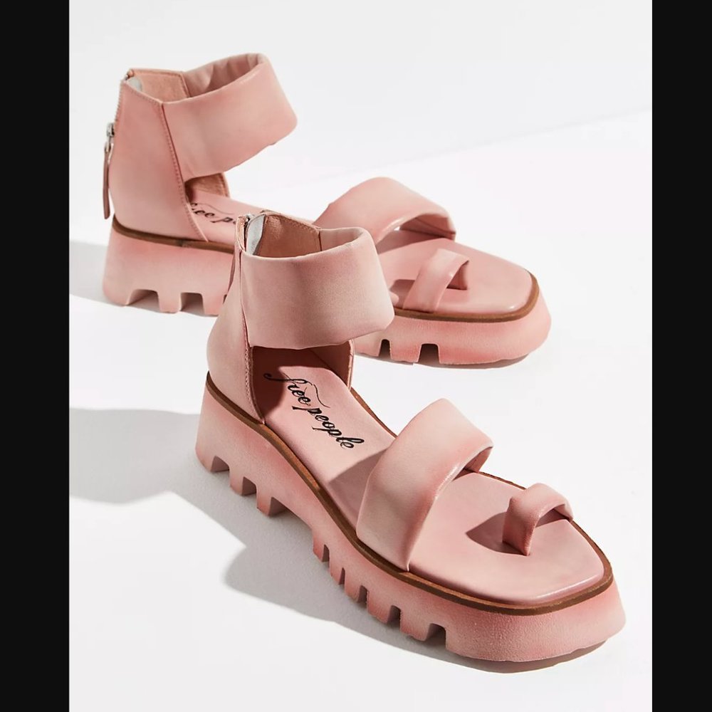 NEW Free People Maddox Lug Sole Sandals